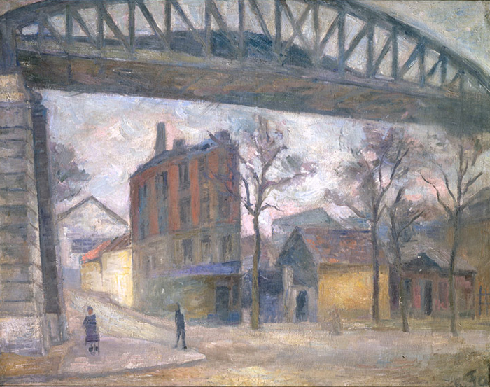 Мост на окраине-Парижа (Р. Фальк 1934)